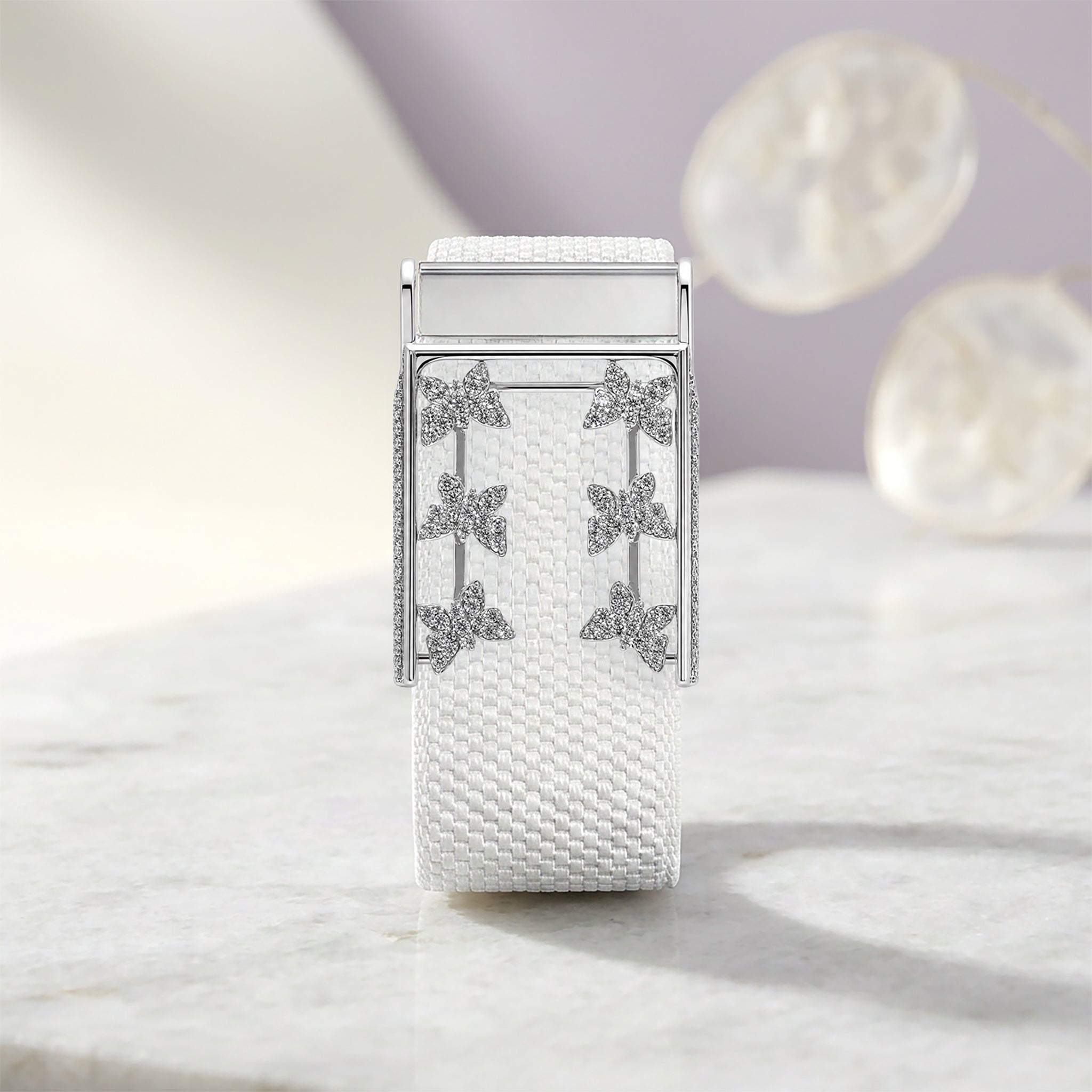 Butterfly Whoop Cover | Sterling Silver and Lab Grown Diamonds