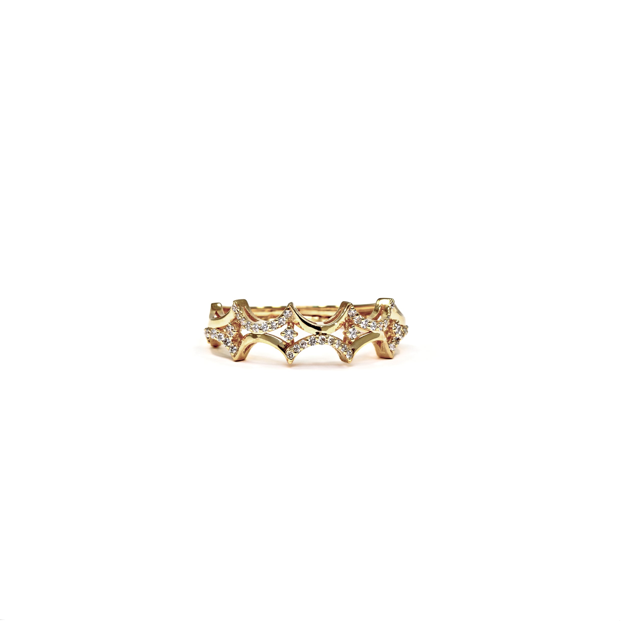 Gold & Diamond Ring – 552