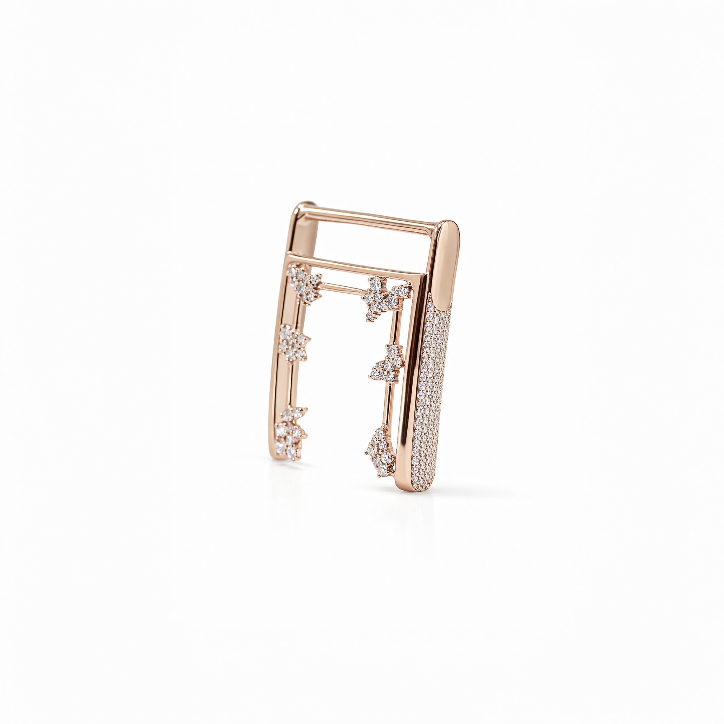 Custom WHOOP Bracelet (Rose Gold & Diamonds) – Made to Order in the UAE