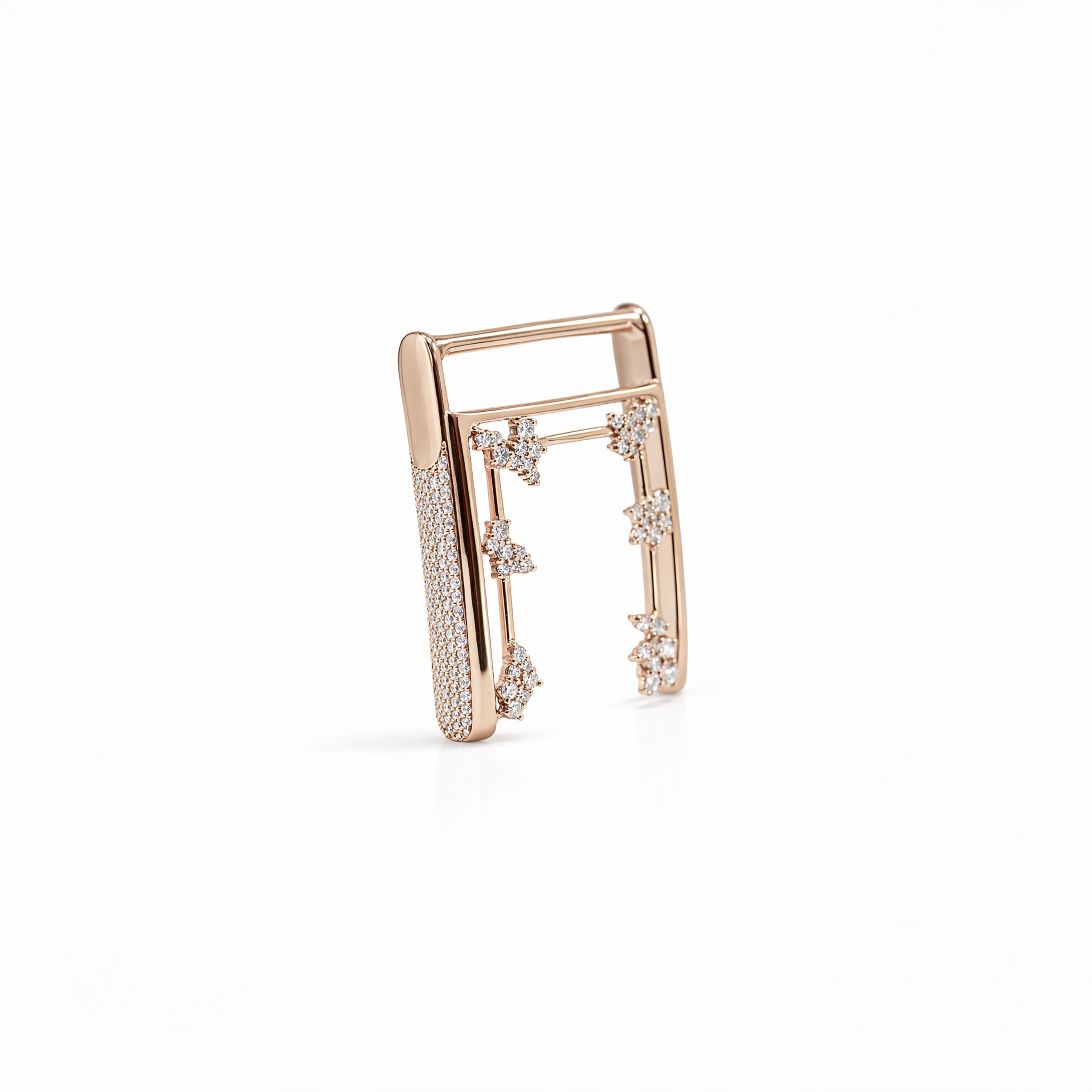 Custom WHOOP Bracelet (Rose Gold & Diamonds) – Made to Order in the UAE