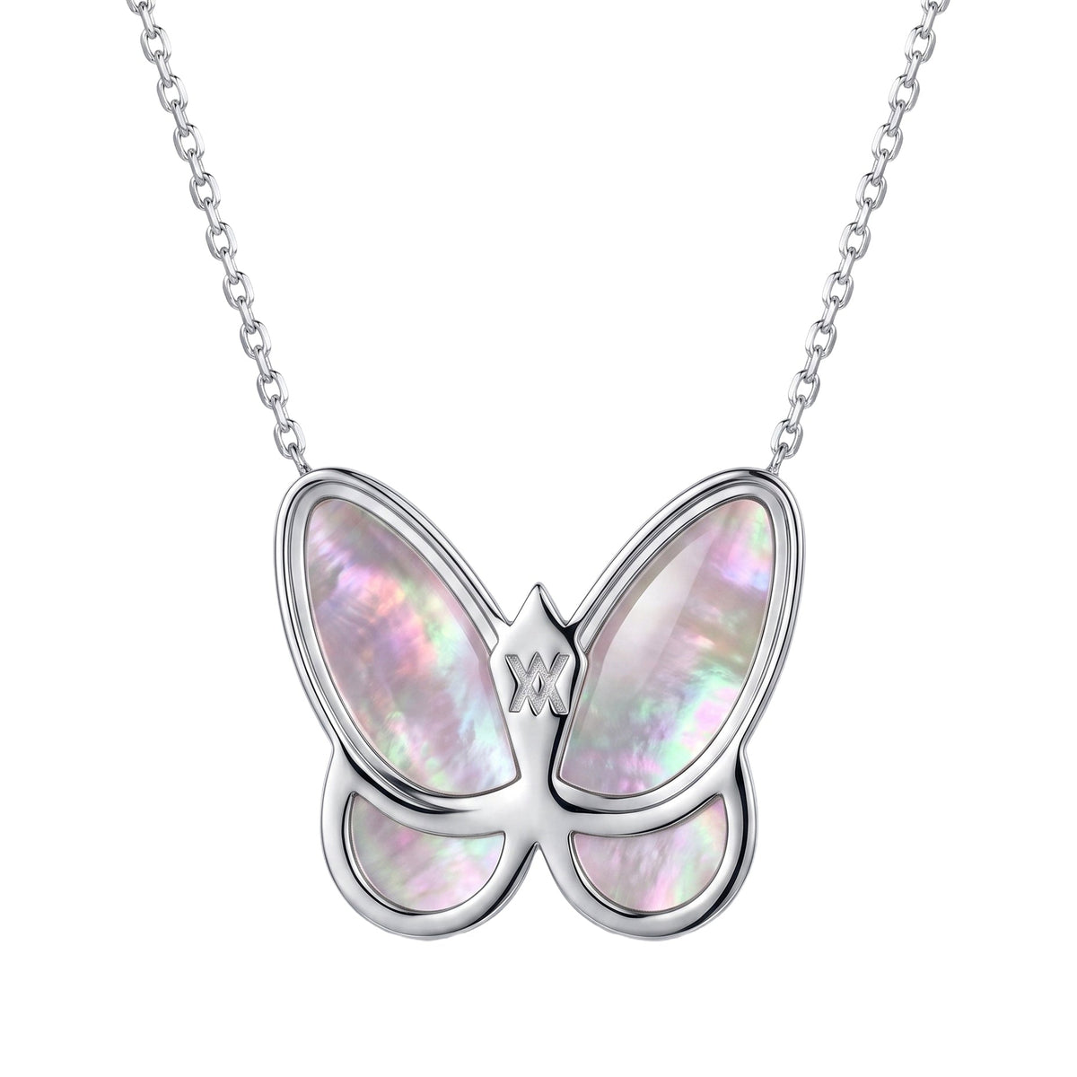 Mother-of-Pearl Butterfly Pendant, view 3
