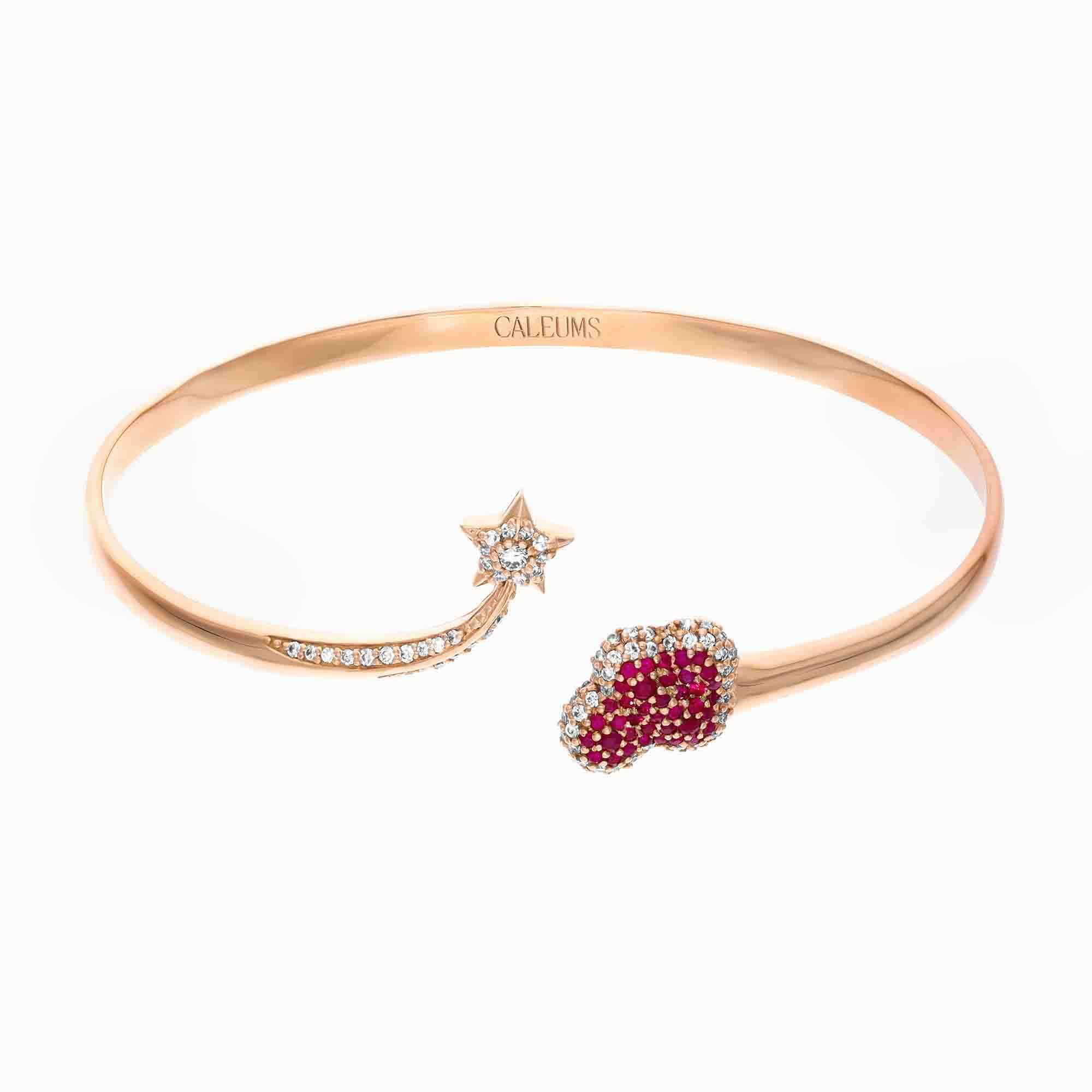 heart shape bangle