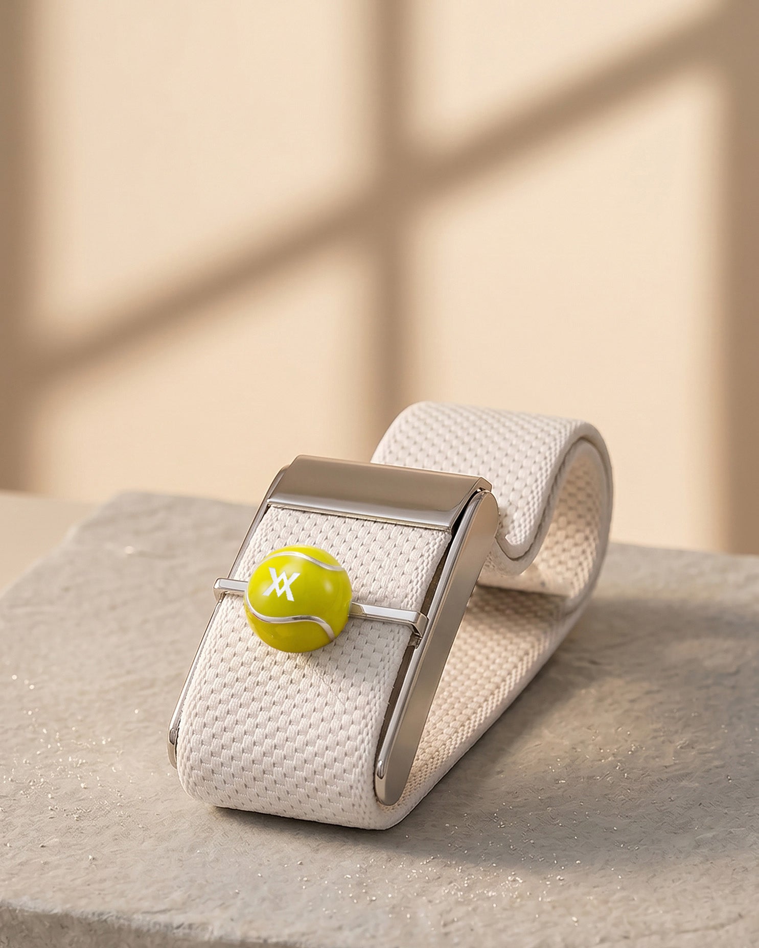 Tennis Ball Whoop Jewellery | Sterling Silver and Enamel