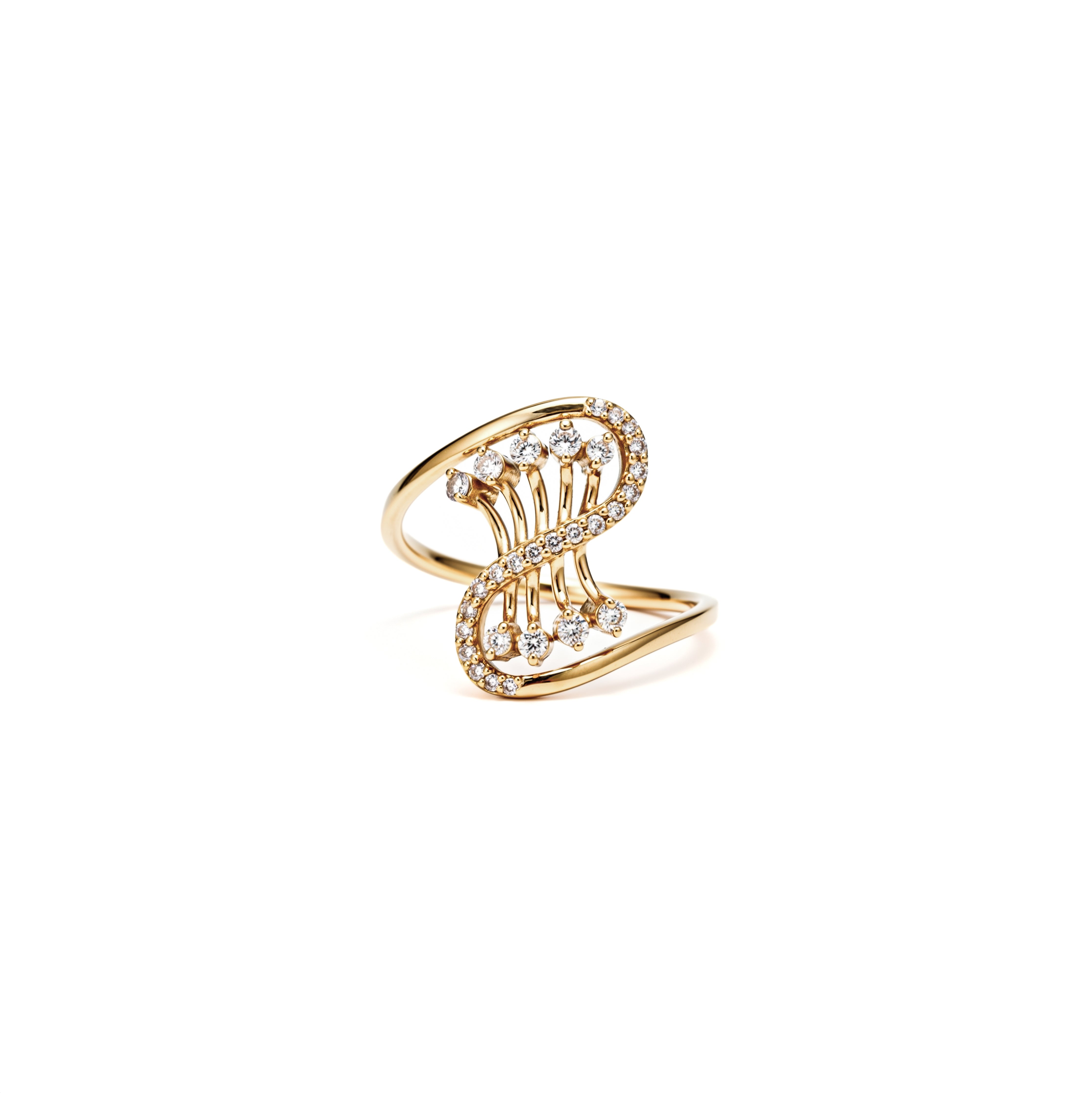 Gold & Diamond Ring – 548