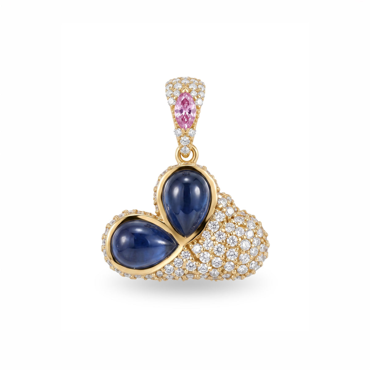 Sapphire Cloud Pendant