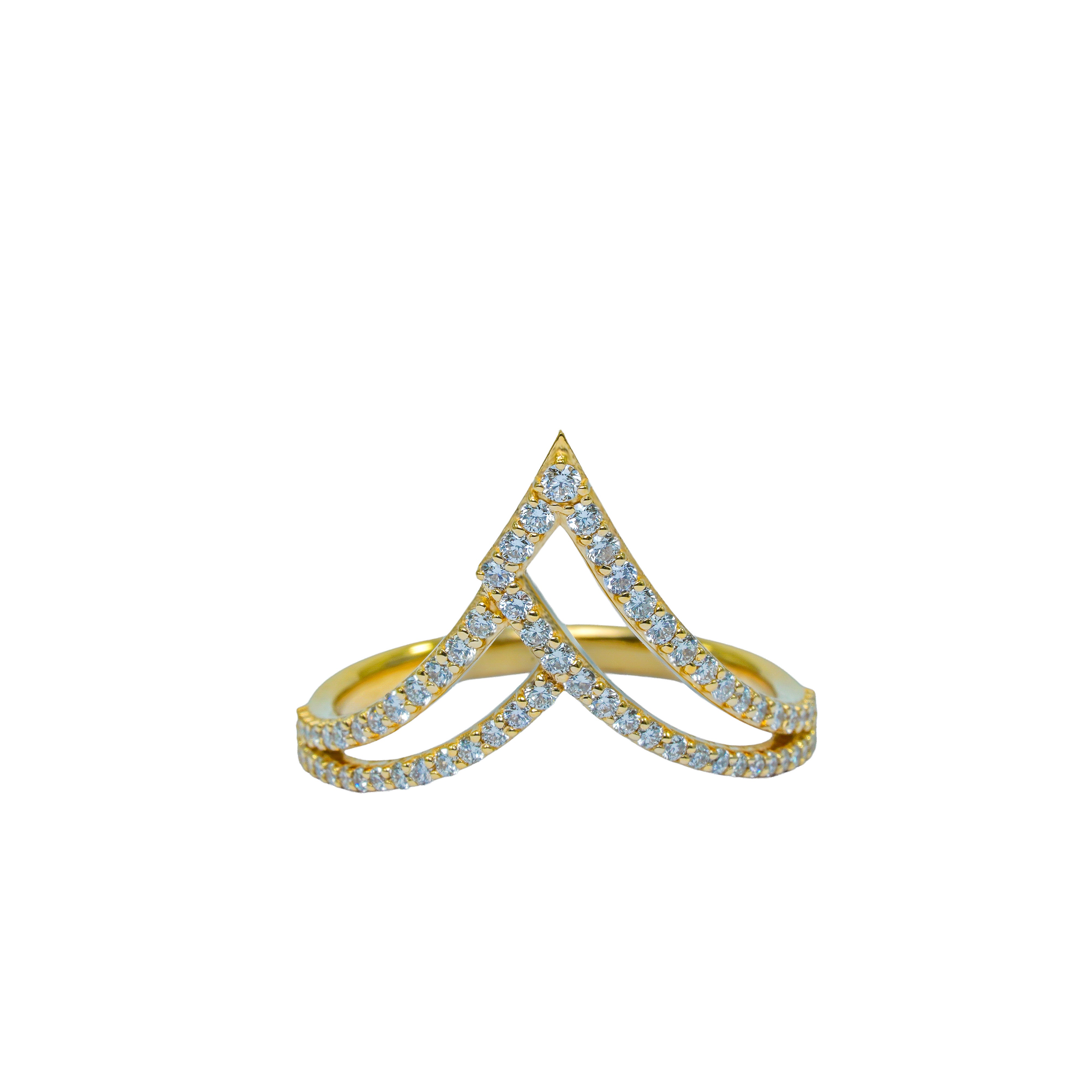 Gold & Diamond Ring – 544