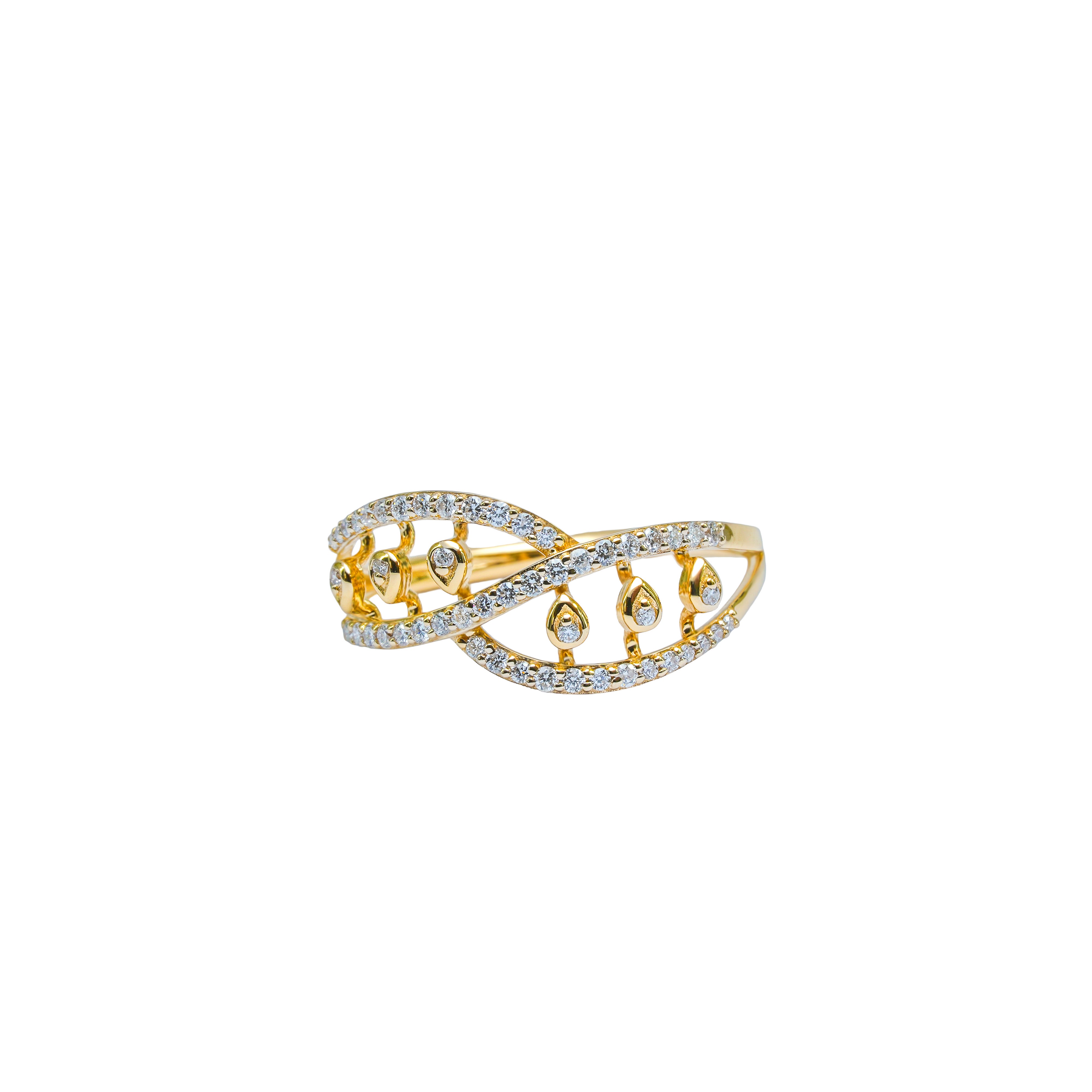 Gold & Diamond Ring – 549